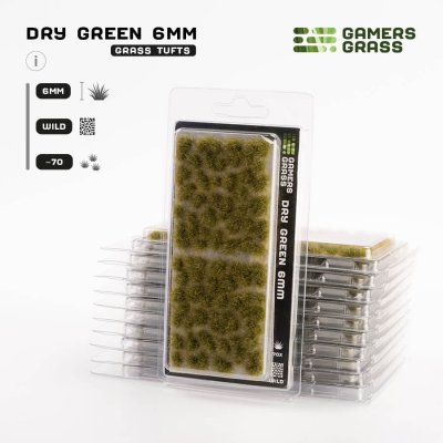 Zoom bild av GG6-DG Dry Green 6mm - Wild GamersGrass