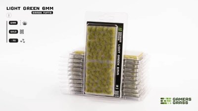 Zoom bild av GG6-LG Light Green 6mm - Wild GamersGrass