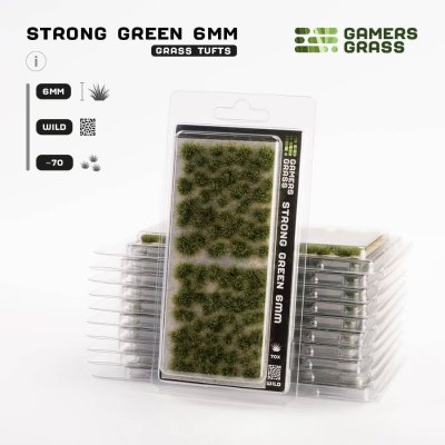 Zoom bild av GG6-SG Strong Green 6mm - Wild GamersGrass