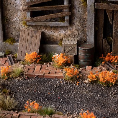 Zoom bild av Orange Flowers - Wild