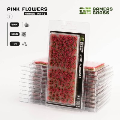 Zoom bild av GGF-PI Pink Flowers - Wild GamersGrass