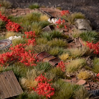 Zoom bild av Red Flowers - Wild