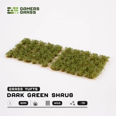 Dark Green Shrubs - Wild GamersGrass