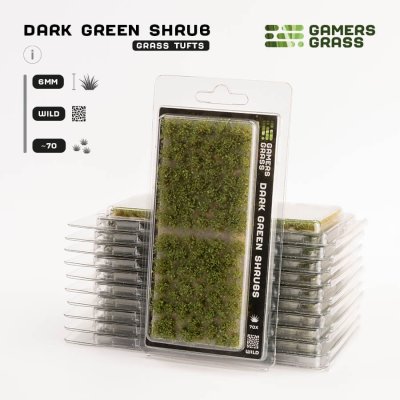 Zoom bild av GGS-DG Dark Green Shrubs - Wild GamersGrass