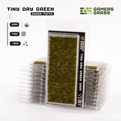 Zoom bild av GGTT-DG Dry Green (2mm) - Tiny GamersGrass