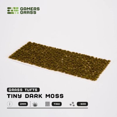 Zoom bild av Dark Moss (2mm) - Tiny GamersGrass
