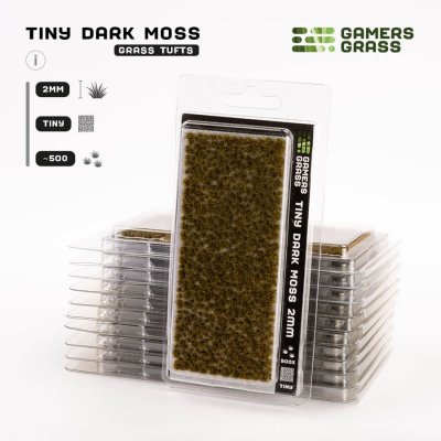 Zoom bild av GGTT-DM Dark Moss (2mm) - Tiny GamersGrass