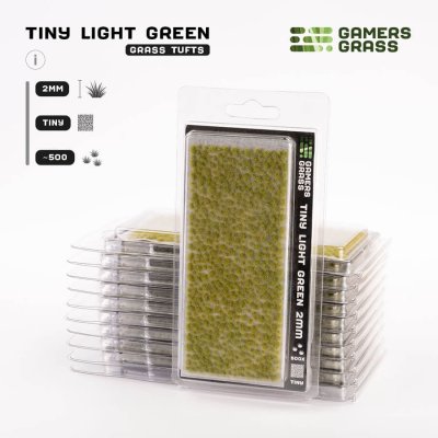 Zoom bild av GGTT-LG Light Green (2mm) - Tiny GamersGrass