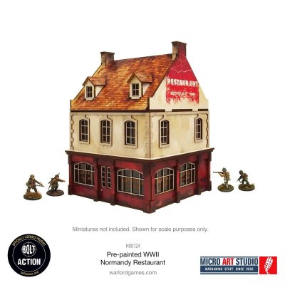 Zoom bild av WW2 Normandy Restaurant 28mm