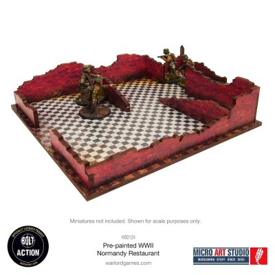 Zoom bild av WW2 Normandy Restaurant Micro Art Studio