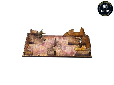 Zoom bild av WW2 Normandy Farmhouse