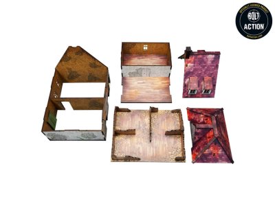 Zoom bild av Bolt Action officially licensed prepainted terrain. Scale 28mm Micro Art Studio