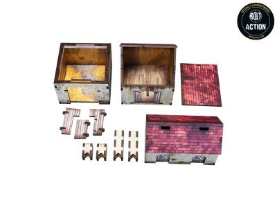 Zoom bild av Bolt Action officially licensed prepainted terrain. Scale 28mm Micro Art Studio