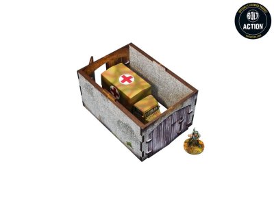 Zoom bild av WW2 Normandy Coach House w. Chicken Coop