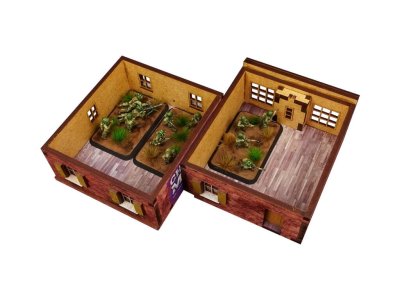 Zoom bild av Prepainted terrain. Scale 15mm Micro Art Studio