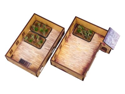 Zoom bild av Prepainted terrain. Scale 15mm Micro Art Studio