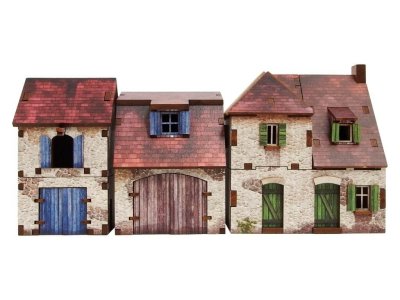 Zoom bild av WW2 Normandy Farmhouse w. Outbuildings 15mm