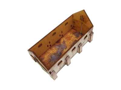 Zoom bild av WW2 Normandy Cowshed 15mm