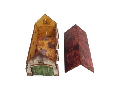 Zoom bild av WW2 Normandy Cowshed 15mm MAS