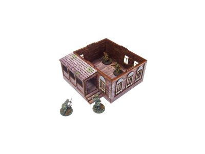 Zoom bild av WW2 Ostfront Village Doma