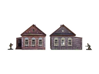 Zoom bild av WW2 Ostfront Village Doma