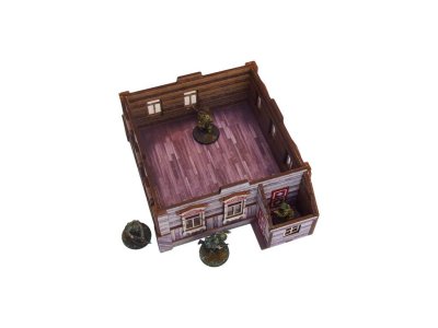 Zoom bild av WW2 Ostfront Village Whitewashed Dacha