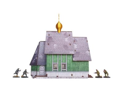 H00238 WW2 Ostfront Village Tserkov 28mm Micro Art Studio