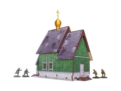 WW2 Ostfront Village Tserkov 28mm Micro Art Studio