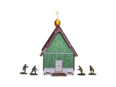 WW2 Ostfront Village Tserkov 28mm MAS