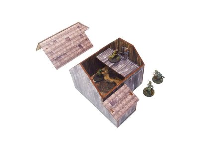 Zoom bild av WW2 Ostfront Village Barn