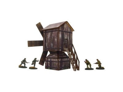 Zoom bild av WW2 Ostfront Village Windmill 28mm Micro Art Studio