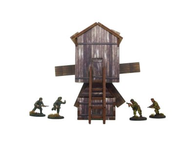 Zoom bild av WW2 Ostfront Village Windmill 28mm MAS