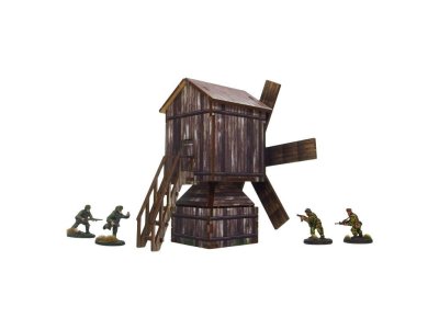 Zoom bild av WW2 Ostfront Village Windmill 28mm