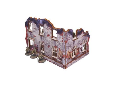 Zoom bild av WW2 Ostfront Stalingrad Univermag Right 28mm Micro Art Studio