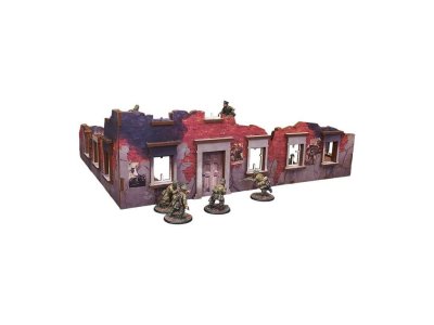 Zoom bild av WW2 Ostfront Stalingrad Ruined Building 28mm