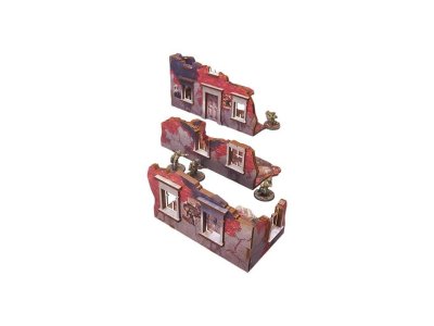 Zoom bild av WW2 Ostfront Stalingrad Ruined Building 28mm