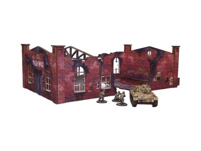 Zoom bild av WW2 Ostfront Stalingrad Factory Front 28mm