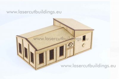 Zoom bild av Låg fabriksbyggnad (15mm)