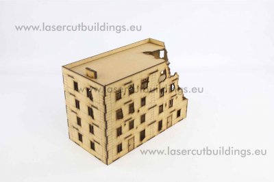 Zoom bild av Lägenhetshus II C raserat (15mm)