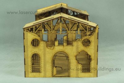 Zoom bild av Verkstadsbyggnad raserad (28mm)