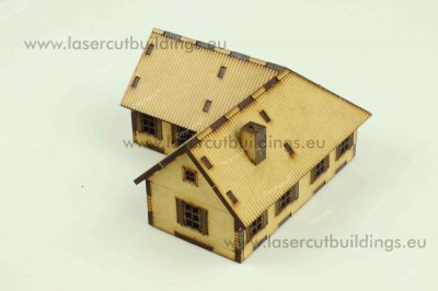 Zoom bild av Hus i vinkel (15mm)