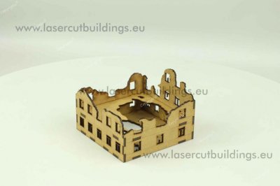 Zoom bild av Höghus raserat (15mm)