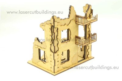 Zoom bild av Bostadshusruin (28mm)