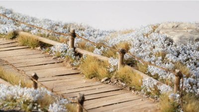 Zoom bild av Light Blue Lilac Flowers GamersGrass