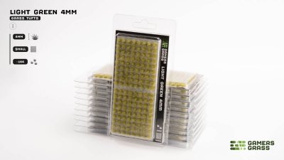 Zoom bild av GG4-LGs Light Green 4mm - Small GamersGrass