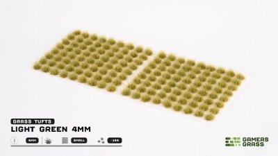 Zoom bild av Light Green 4mm - Small GamersGrass
