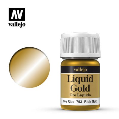 Vallejo Liquid Gold 70793 Rich Gold