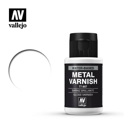 Vallejo Metal Color 77657 Gloss Metal Varnish