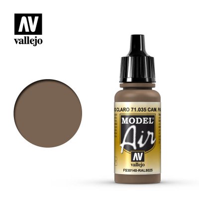 Vallejo Model Air 71035 Camouflage Pale Brown