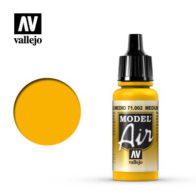 Vallejo Model Air 71002 Medium Yellow